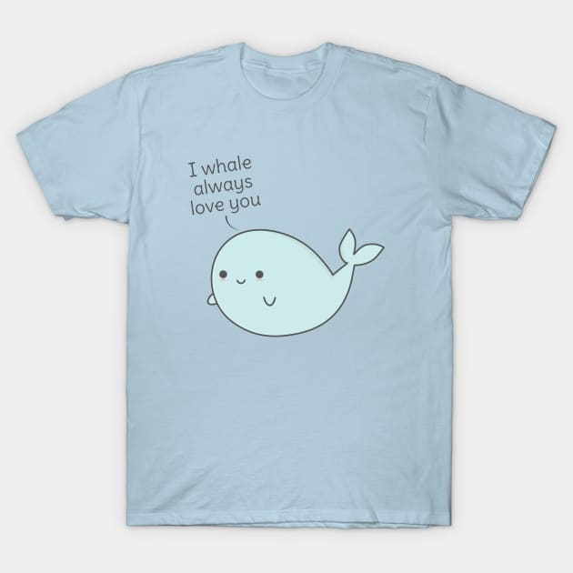 Funny Whale Pun T-Shirt by happinessinatee